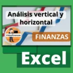 Ejemplo de análisis vertical y horizontal para descargar en Excel