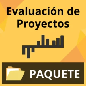 Archivos de Excel de Evaluación de proyectos