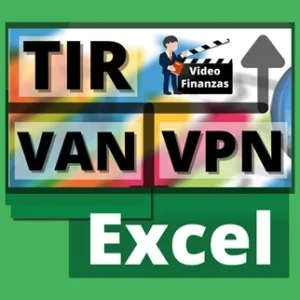 TIR VAN VPN ejercicio de ejemplo en Excel para descargar